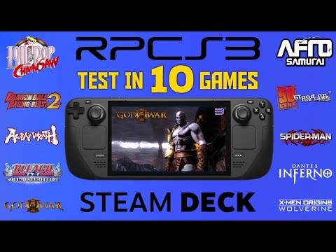 Steam Deck - Dante's Inferno (RPCS3) with DualShock 4 