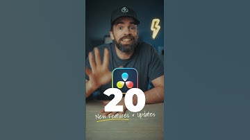 5 New Features & Updates in DaVinci Resolve 20! 🤩