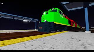 SCRR intermodal passes Dannersburg Transportation Center