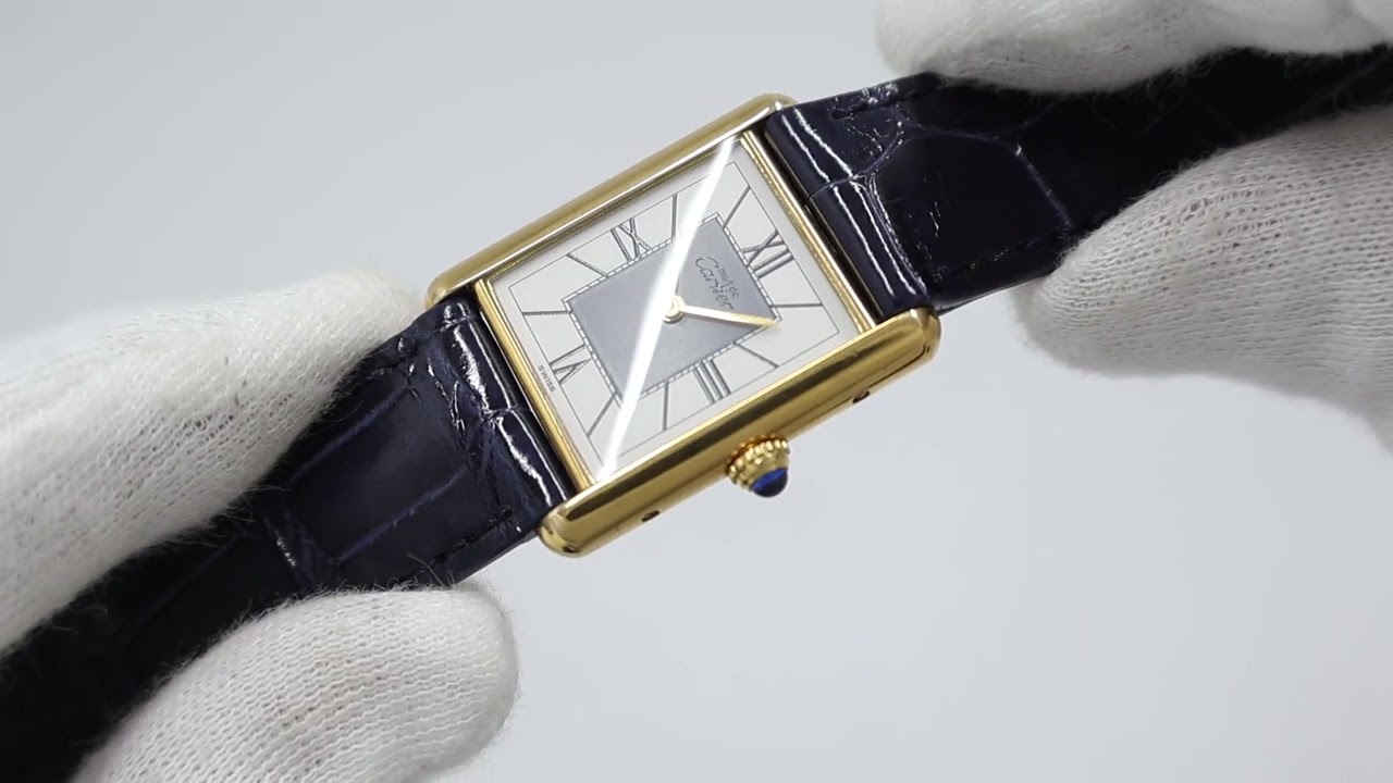 CARTIER カルティエ マストタンク LMサイズ Ref.590005 クォーツ 1990