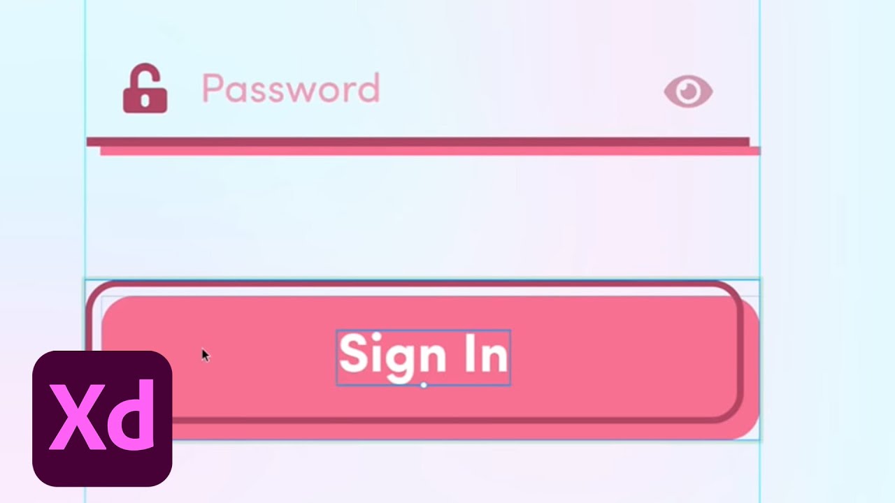 XD Daily Creative Challenge - Sign-In Screen