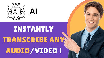 How to Instantly Transcribe Any Audio/Video with AI
