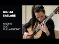 Capture de la vidéo Leo Brouwer's "La Gran Sarabanda" Played By Giulia Ballare On A Yulong Guo "Philharmonic"