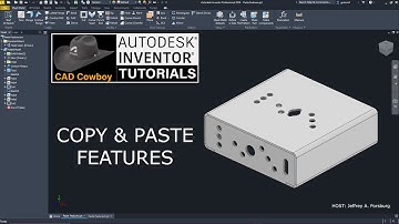 Autodesk Inventor - Copy and Paste Features