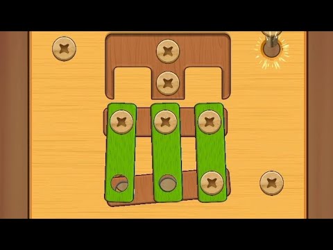 Wood nuts & bolts puzzle level 39 walkthrough