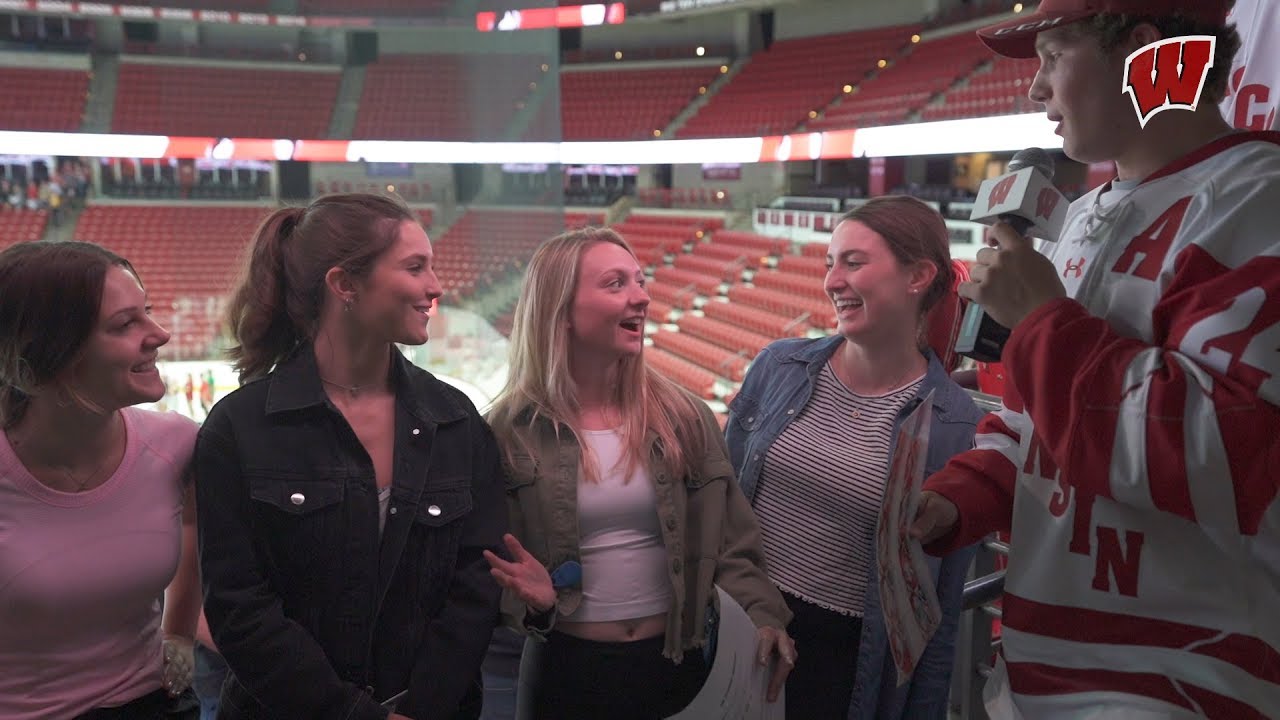 Wisconsin Hockey || Ep 5 || Student Ticket Shootout
