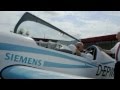 Первый полет электросамолета Siemens