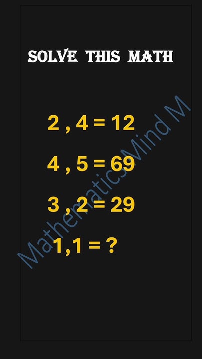 The Most Difficult Math Problem Ever Created - YouTube