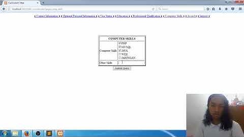 Membuat form CV dengan php (pt 1)