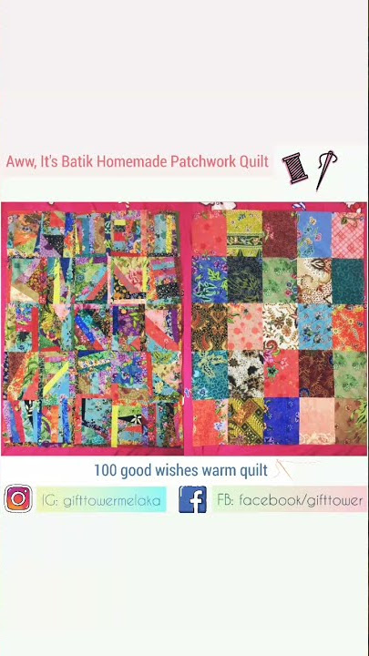 Batik Patchwork Quilt