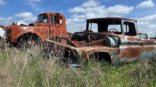 Massive Texas junk yard walk around! Brownes auto salvage 