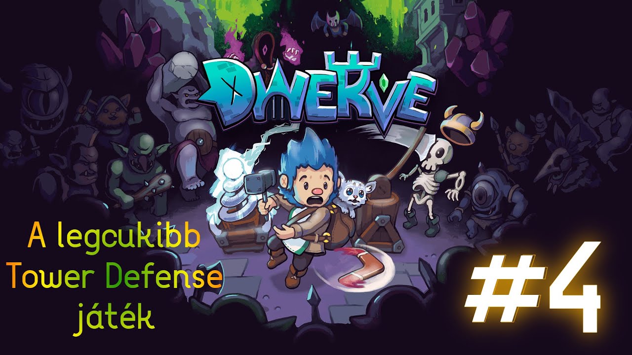 A Legcukibb Tower Defense játék? - Dwerve végigjátszás - #4 - YouTube