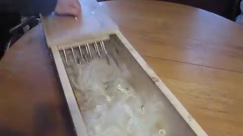 Home Made Wool Picker