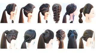 12 unique ponytail hairstyle for summer | hairstyle for girls