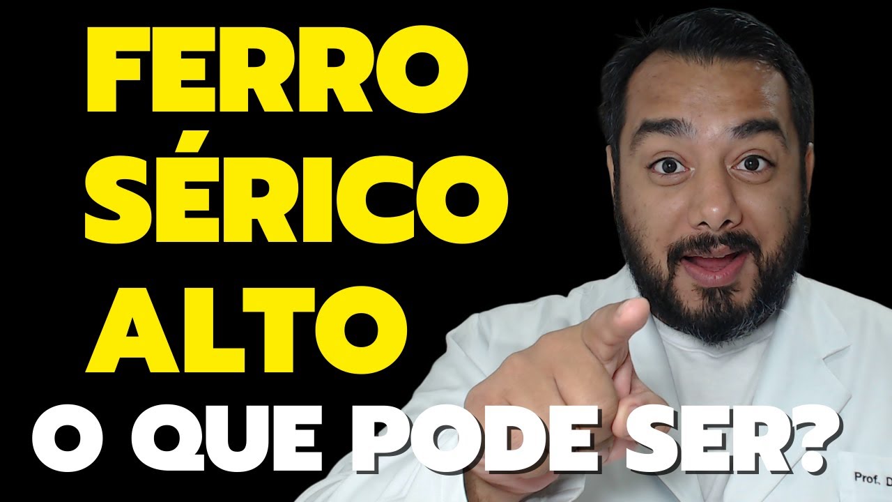 Ferro sérico alto o que significa? Conheça as causas, diagnóstico e tratamento Dr. Victor Ferro sérico alto o que significa? Conheça as causas, diagnóstico e tratamento Dr. Victor
