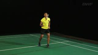 CE1M7V23 - Strokes - Backhand pulled dropshot