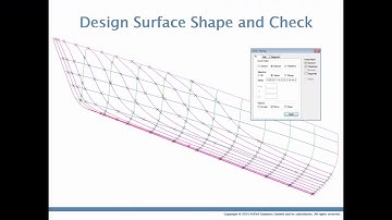 AVEVA Lines - Controlling the Hull Shape with Primary Shape Curves