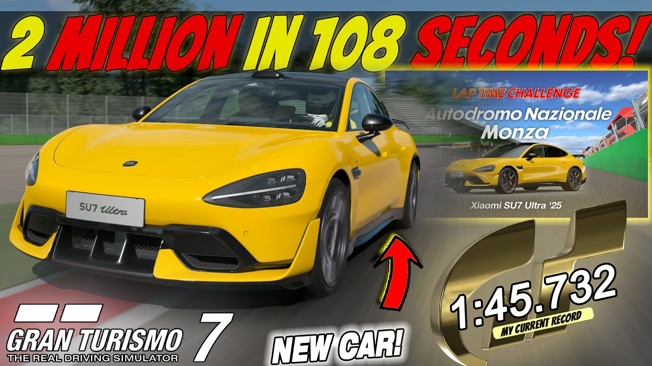 🤑 2 MILLION Credits with the BRAND NEW Car in Gran Turismo 7  || Time Trial Guide - Week 05