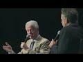 Jon Stewart interviews President Bill Clinton on pressing issues facing the next generation