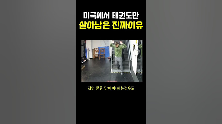 미국에서 태권도만 살아남은 이유