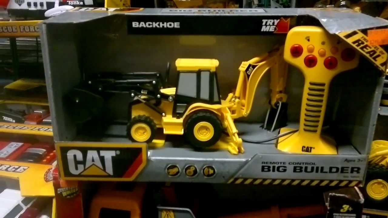 backhoe toy remote control