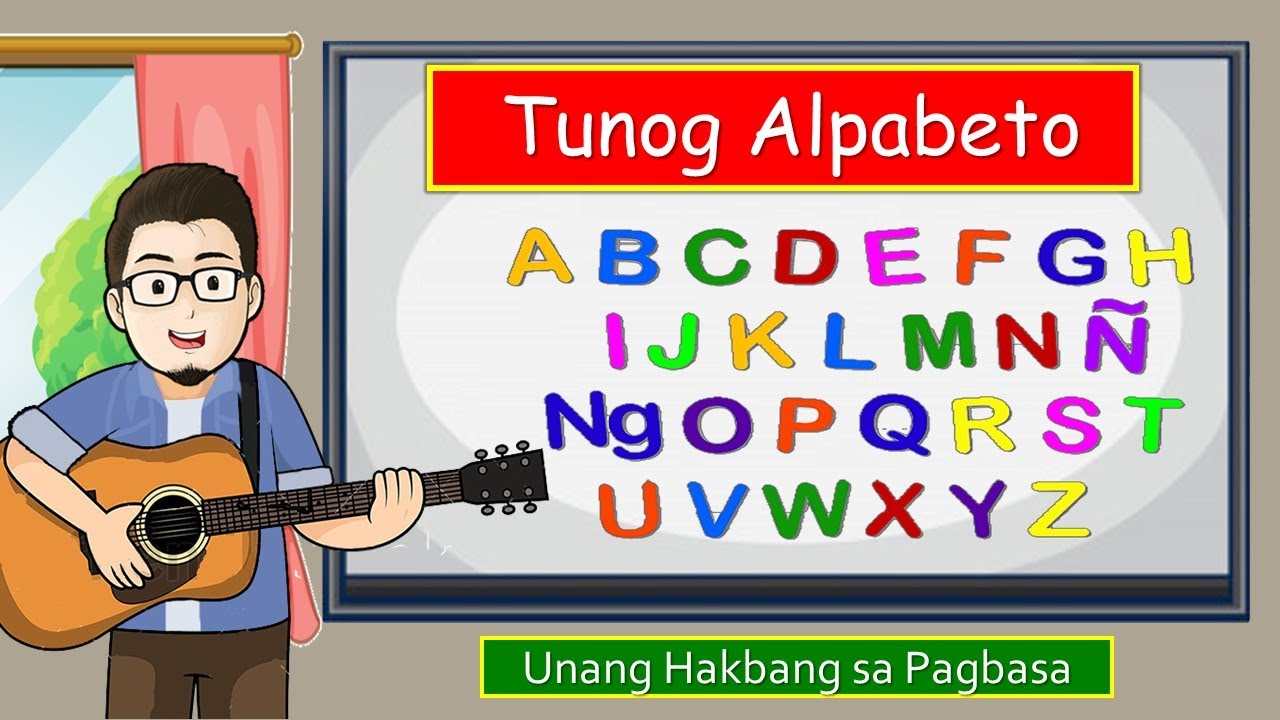 TUNOG NG ALPABETO   LETTER SOUNDS SONG   UNANG HAKBANG SA PAGBASA  