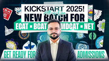ECAT NET MDCAT BCAT 2026-25 BATCH | Early Prep Importance | Course Schedule & Speciality | Test Prep
