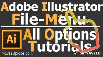 Adobe Illustrator | File Menu Tutorials