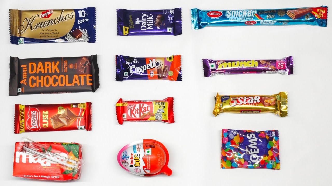 Dairy Milk | Dark Chocolate | Nestle | Kitkat | Snicker | 5 Star | Gems |🍫💓