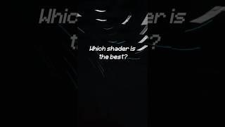 which shader is the best? (part-5) #minecraft #gaming #minecraftshorts #echo #part5 #shaders