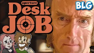 Lets Play Aperture Desk Job (FULL GAME REACTION)