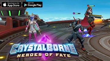 Crystalborne: Heroes of Fate (Android iOS) - Role Playing Gameplay