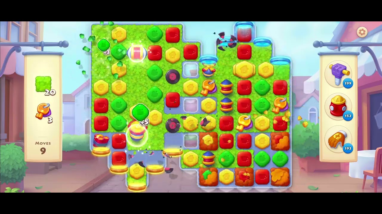 Puzzle_Daddy] ♤ Township Colorful Puzzle_Level 3643 ∥ ♧ No