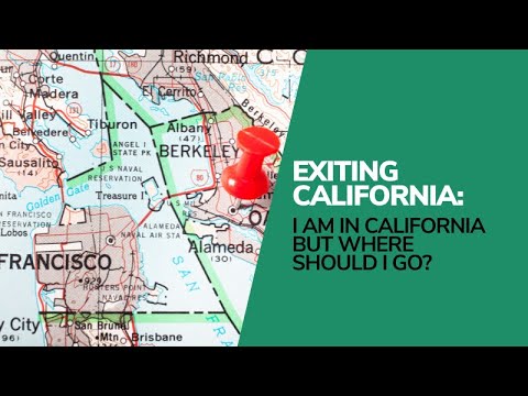 Exiting California: I am in California but where should I go?