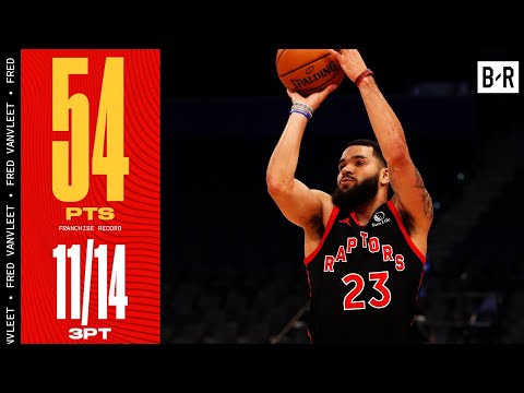 Fred VanVleet Breaks DeMar DeRozan's Raptors Franchise Record With 54 PTS vs. Magic