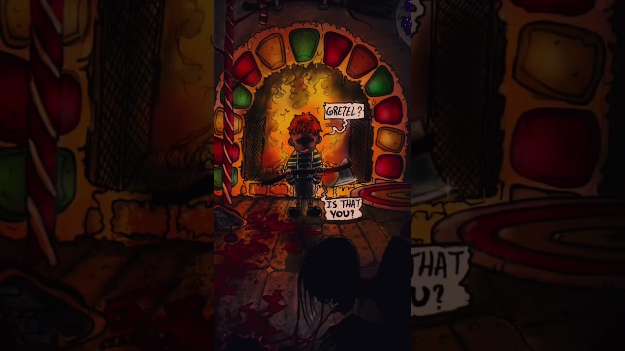 GRETEL GETS EATEN! | Horror Illustration 