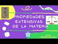 Propiedades extensivas de la Materia