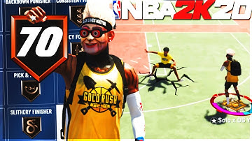 Using ALL BRONZE BADGES!! EVERY BADGE IN NBA 2K20!!