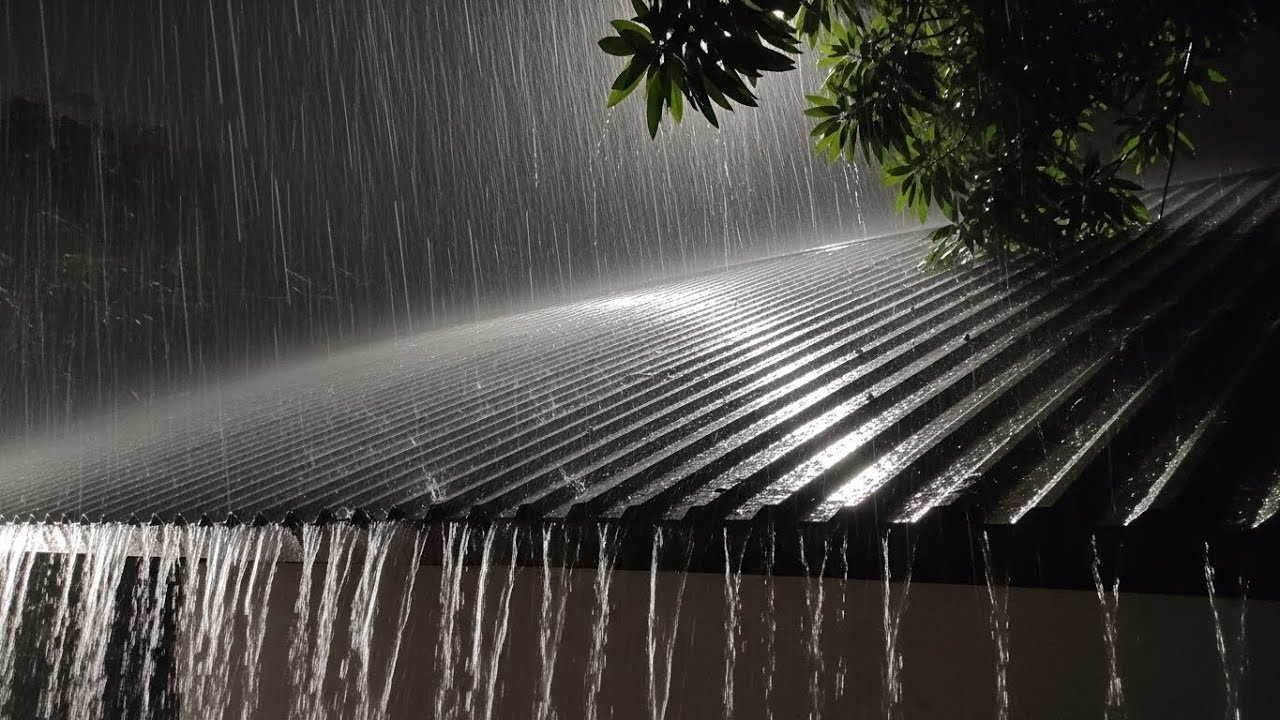 Relaxing Heavy Rain & Distant Thunder for Deep Sleep & Peaceful Dreams #28