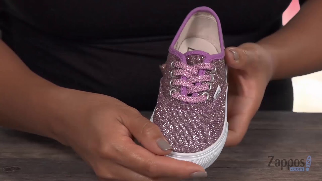 purple glitter vans toddler