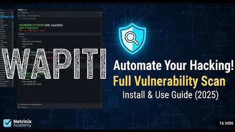 Find Website Flaws in Minutes | Mastering the Wapiti Scanner