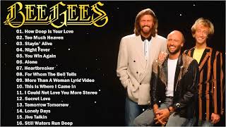 Best Songs Of Bee Gees Playlist 🎺 BEE GEES Greatest Hits Full Album 🔊