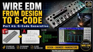G Code Generation for Wire Electrode Discharge Machining (WEDM) Process and Operation.