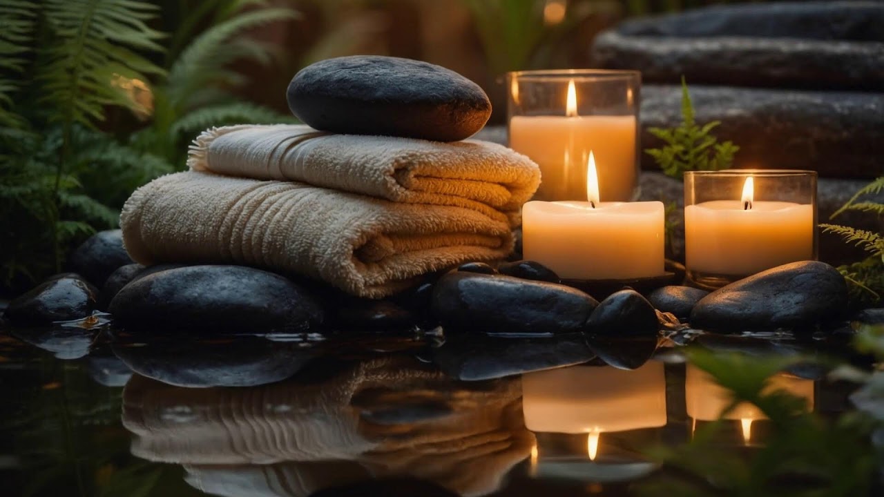 Relaxing Spa Music 💐 Deep Relaxation, Calm Your Mind, Stress Relief & Insomnia Healing Music 6