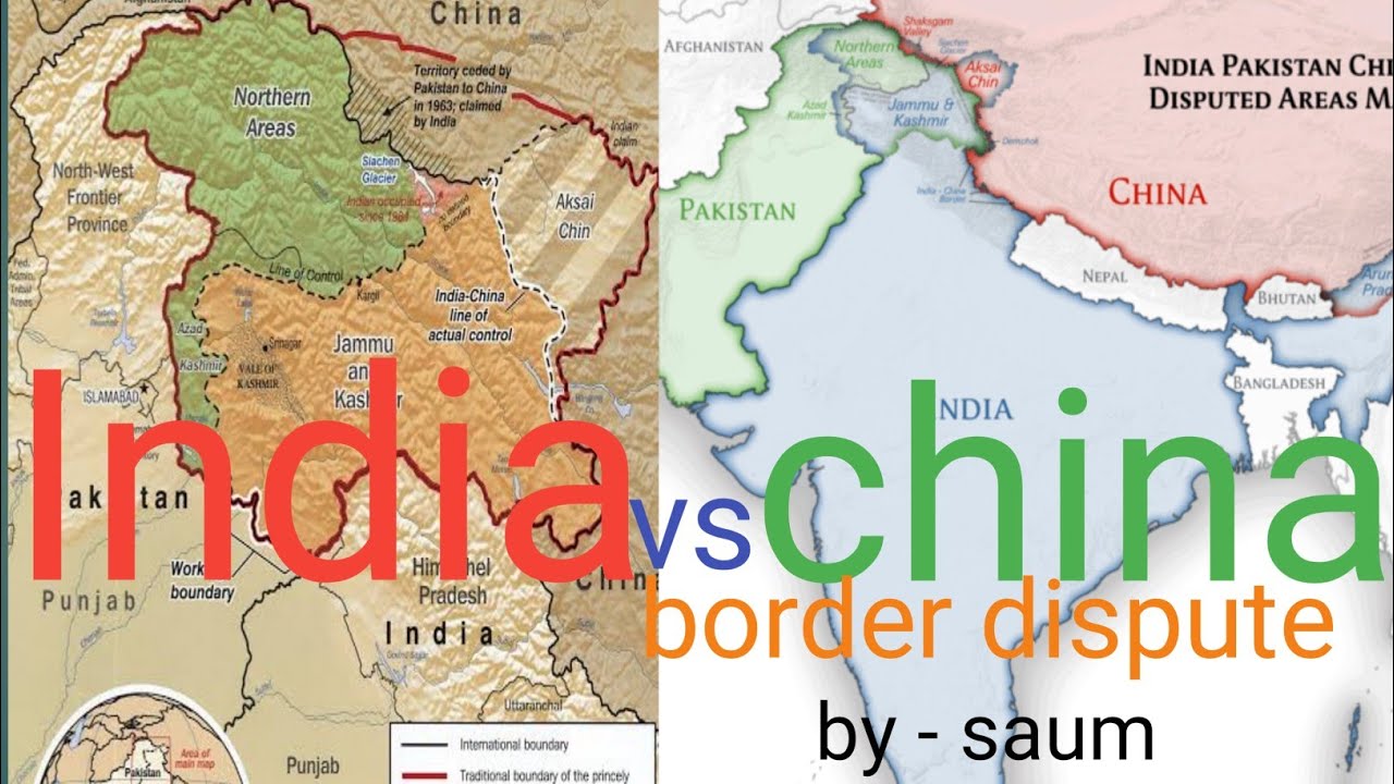 India vs china border dispute - YouTube