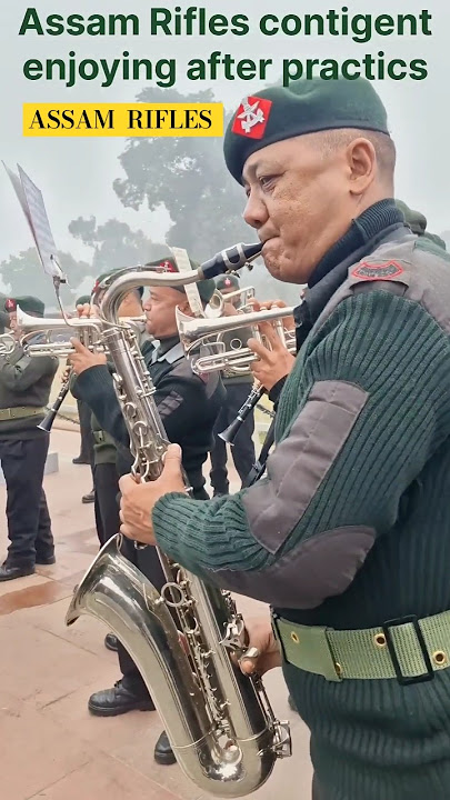 Assam Rifles band Republic day parade 2025 | assam Rifles status | assam Rifles joining 2025 #band