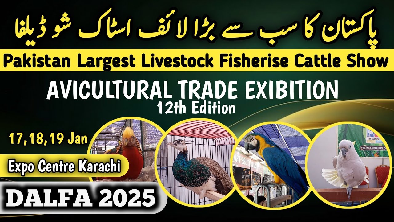 Avicultural Exibition | Pakistan Largest Livestock Fisherise Cattle ...