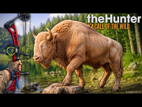 Ich jage nur mit PFEIL & BOGEN und erlege gleich 2 SELTENE TIERE?! 😱 theHunter: Call of the Wild