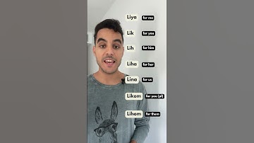 Learn how to say " This is for you " in Moroccan Darija