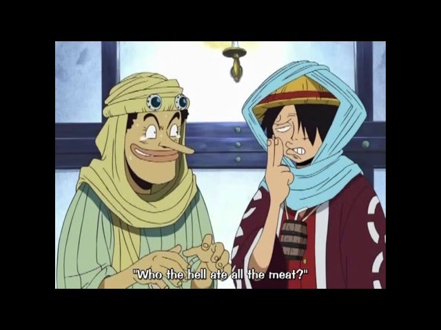 One Piece Funny Moment - Luffy's All Imitations Usopp,Chopper,Sanji & Zoro class=